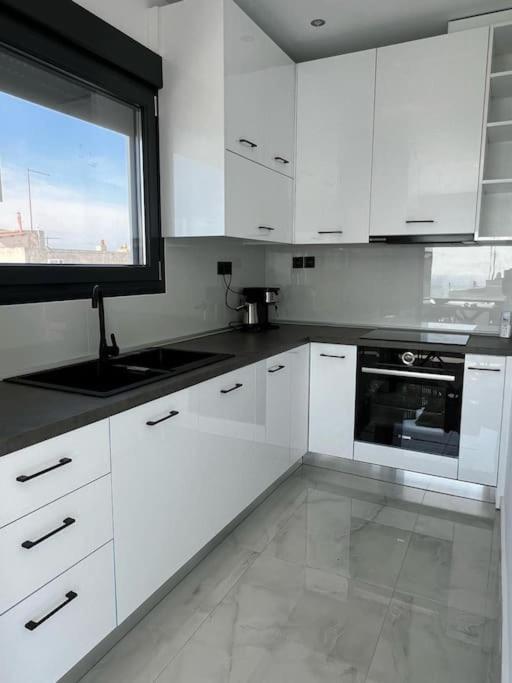 Panorama Penthouse Apartment Nea Kallikrateia Екстериор снимка