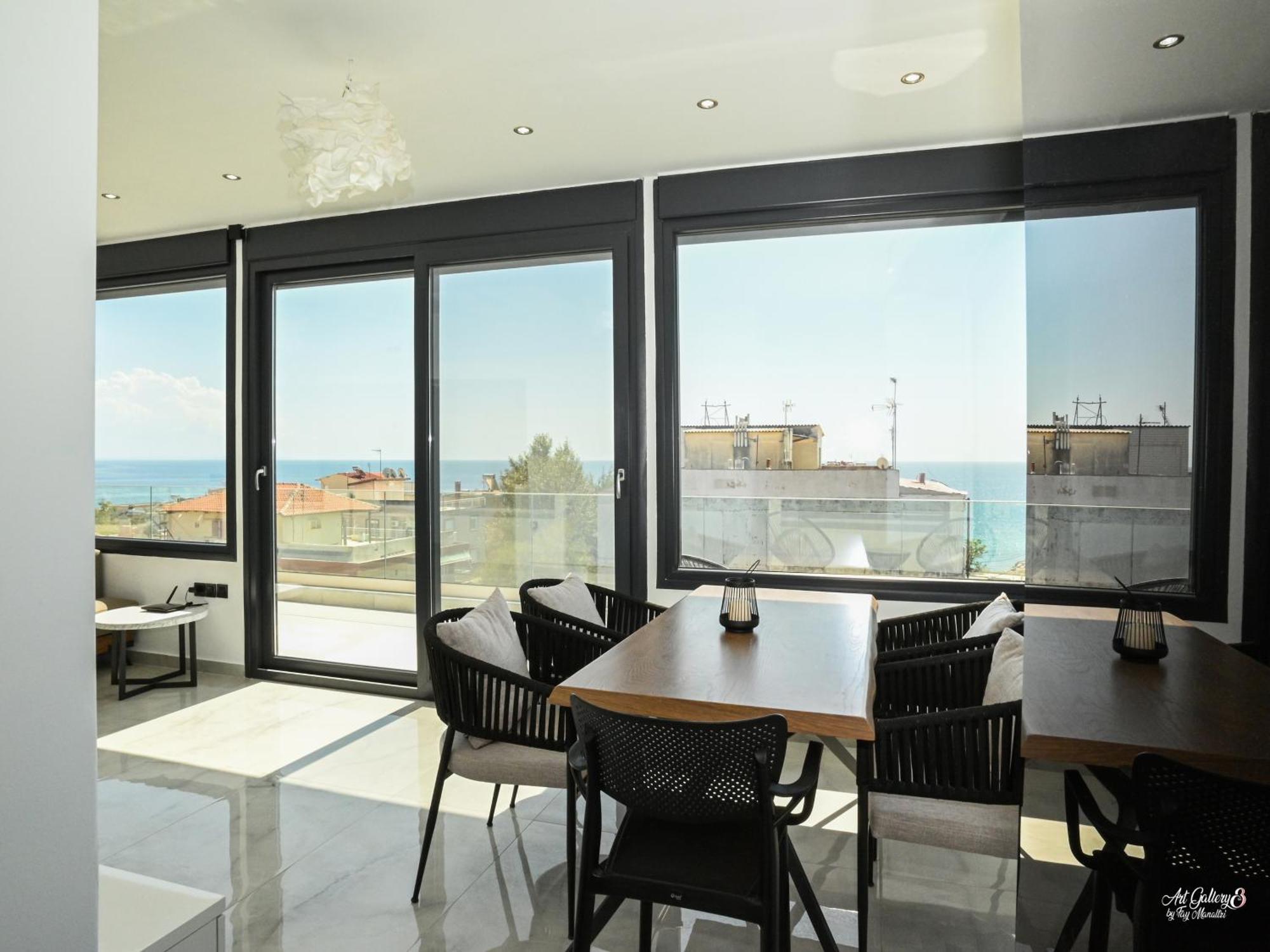 Panorama Penthouse Apartment Nea Kallikrateia Екстериор снимка